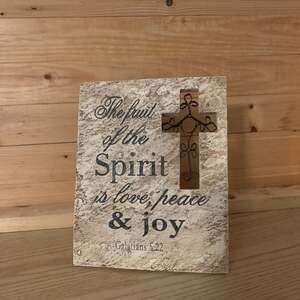 Holy Spirit You Are Welcome Here Wood Sign